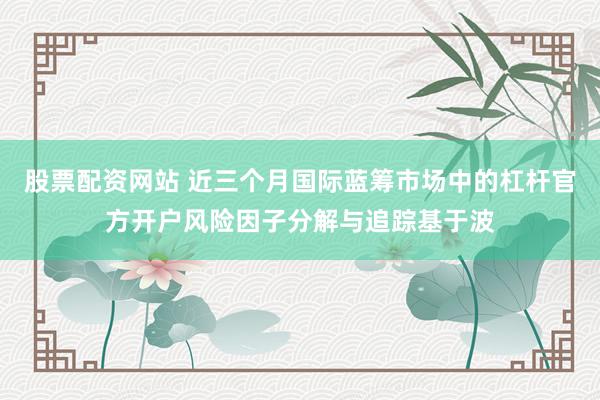 股票配资网站 近三个月国际蓝筹市场中的杠杆官方开户风险因子分解与追踪基于波